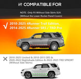 Yzona Side Steps Compatible for 2014-2025 4Runner SR5